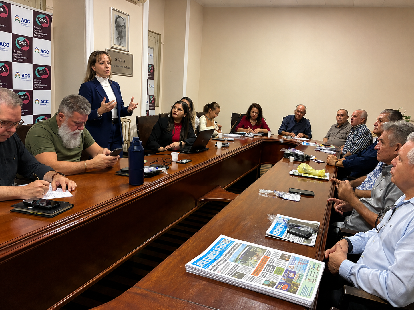 Associação Comercial e Empresarial do Ceará: Palestra sobre IA nas finanças empresariais